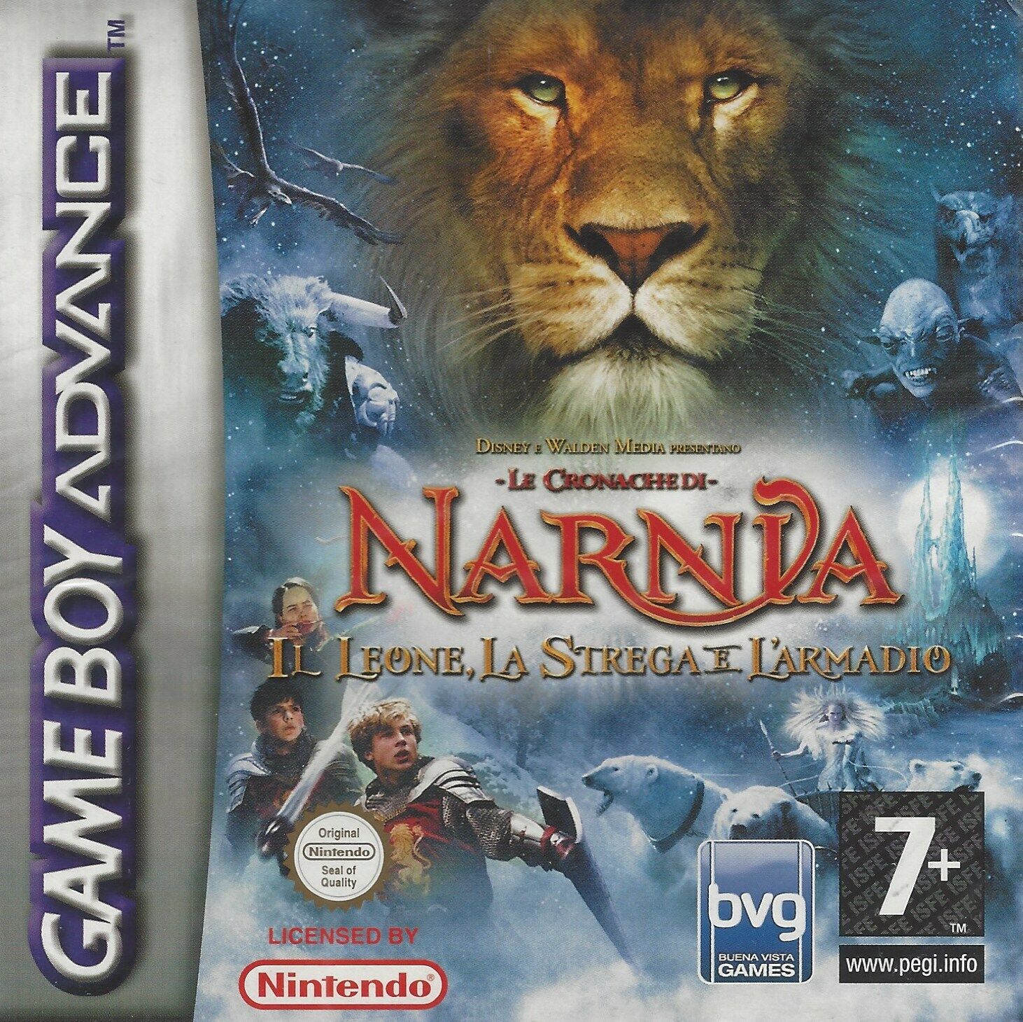 Le Cronache Di Narnia Il Leone La Strega L'Armadio Game Boy Advance