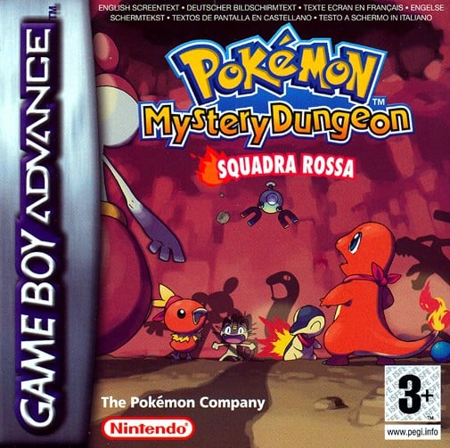 Pokemon Mystery Dungeon Squadra Rossa Game Boy Advance